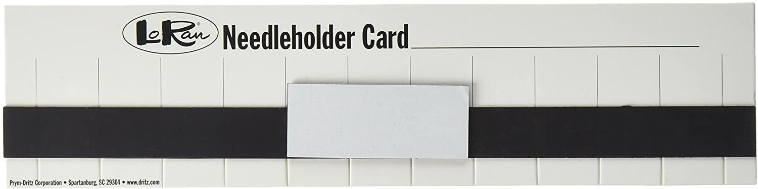 Loran Needleholder Card