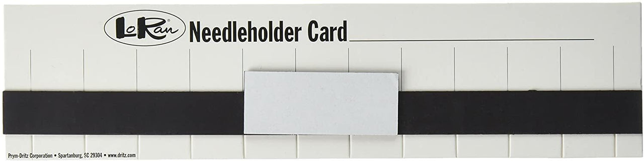 Loran Needleholder Card