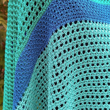 Emerald Drift Shawl