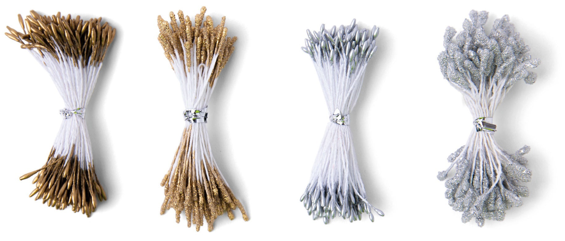 Sizzix Making Essential Flower Stamens 300/Pkg - Metallic