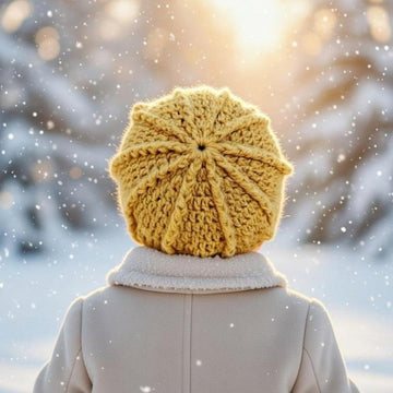 A crochet hat