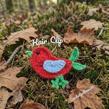 Bird hair clip English-US