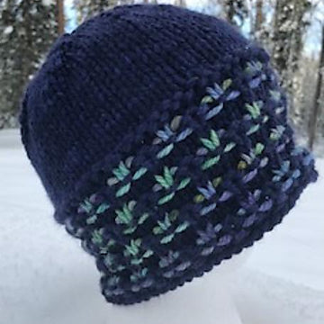 Flor de Lis Brim Beanie & Headbands
