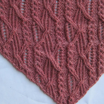 Adirondacks Cable Lace Cuneate