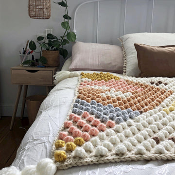 Bobble Field Blanket