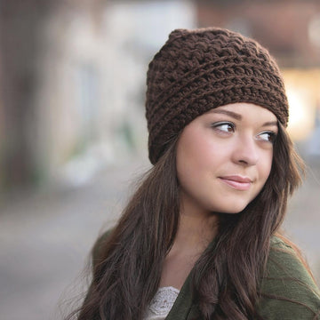 The Lil Puff Beanie with Messy Bun Option 049