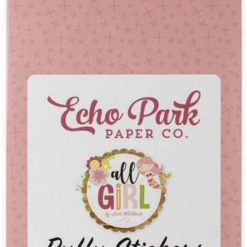 Echo Park Paper All Girl Puffy Stickers - 618894