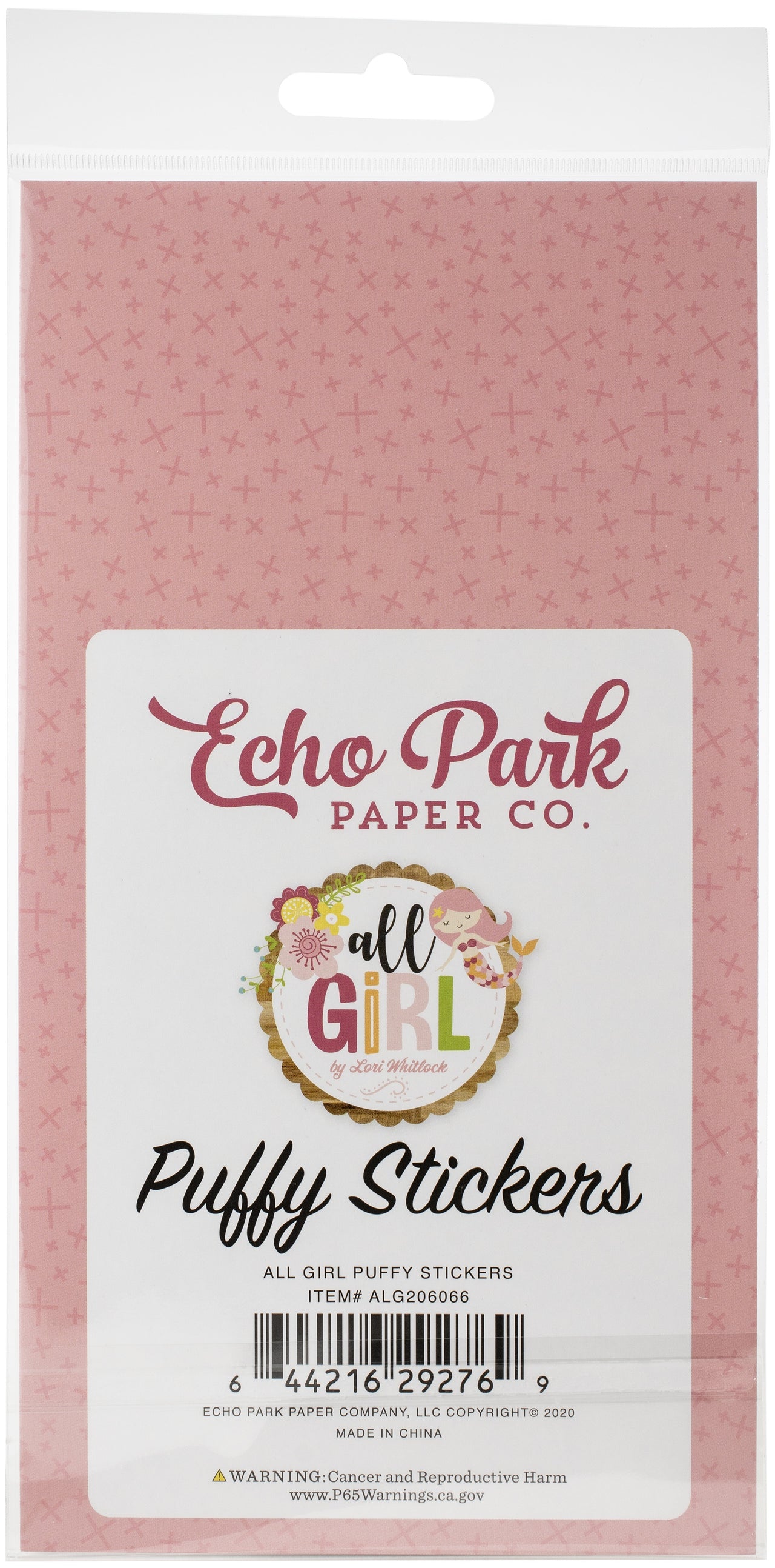 Echo Park Paper All Girl Puffy Stickers - 618894