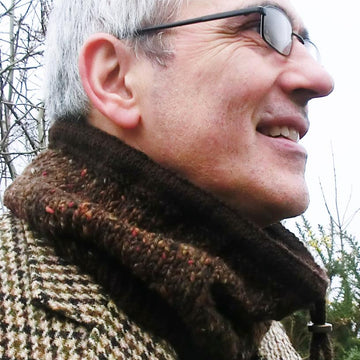 Neckwarmer Cowl with Toggle