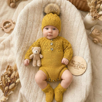 "pumpkin" Romper set