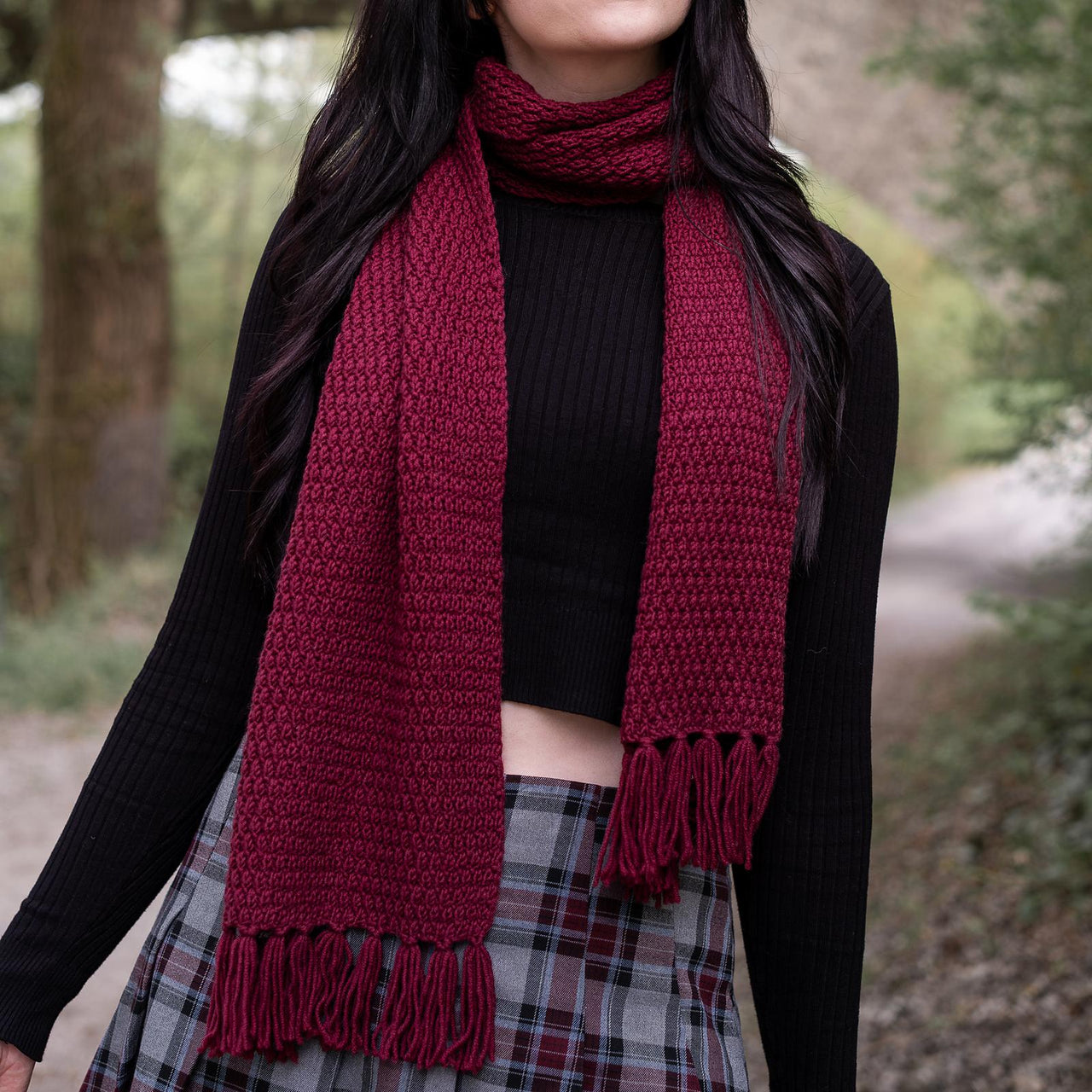 Falling Leaves Scarf