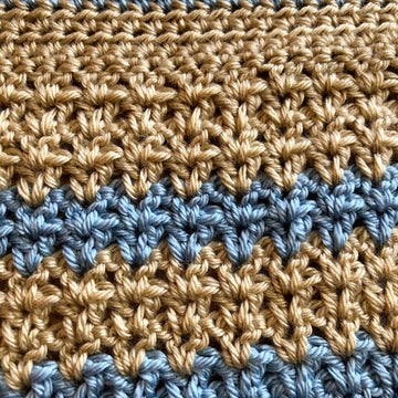 Crochet Rustic Country Blanket