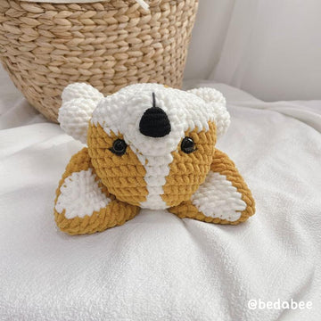 Corgi, Amigurumi Dog Puppy