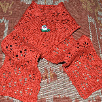 Two Doggie Christmas Scarves