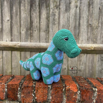 Bryan the African flower Brontosaurus dinosaur