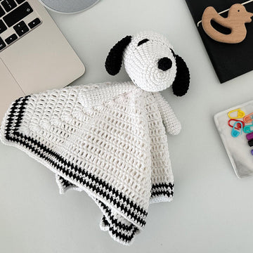 Snoopy lovey blanket