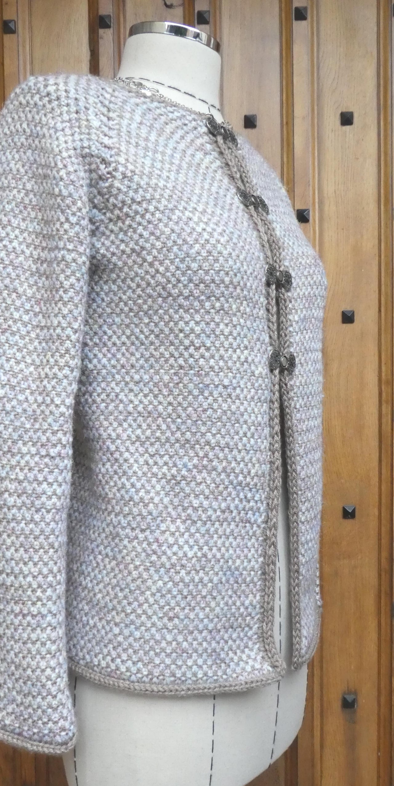 Paris Chic Coco Chanel style Jacket Cardigan