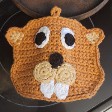 Beaver Potholder