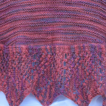 Teith Crescent Shawlette
