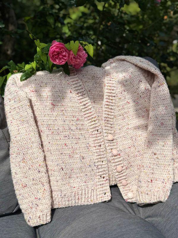 Basic Topdown dk Cardigan