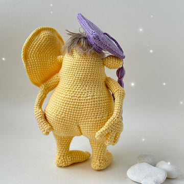 The alien Big Ear (only crochet, PDF)