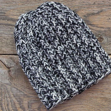 Knitting Pattern Melange Winter Hat