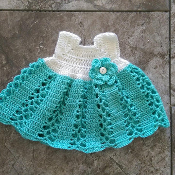 Ribbon & Lace Infant Dress