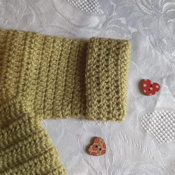 The Olivia Simple Baby Cardigan