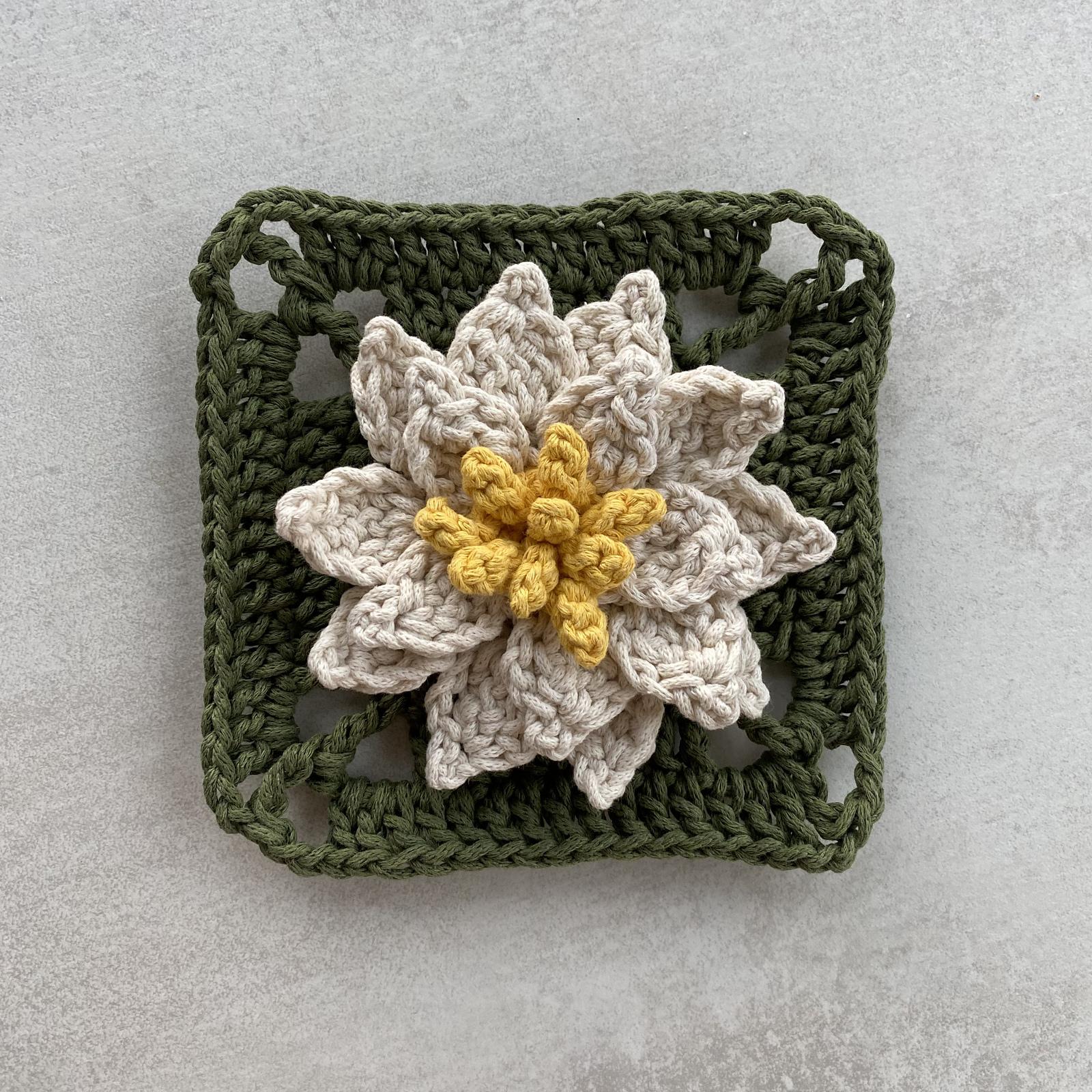 Water Lily Granny Square