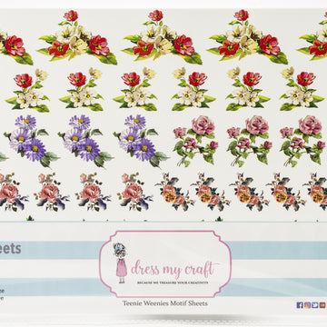 Dress My Craft Image Sheet 240gsm A4 2/Pkg - Teenie Weenies