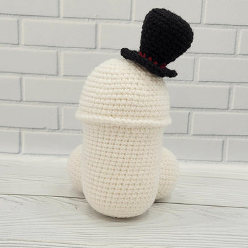 Penis - Snowman amigurumi