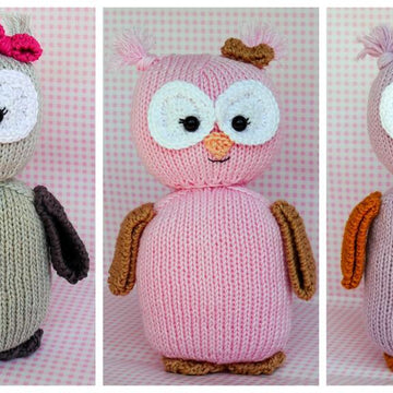 Knitting Pattern - Owl "Emily" - No.162E