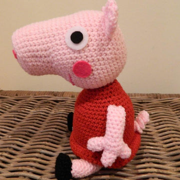 Peppa Pig plush amigurumi