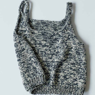 Breezy Vest Top in Erika Knight Gossypium Cotton - Downloadable PDF