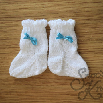 Baby Socks Knitting Pattern Snoo's Knits