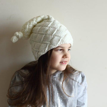 Entrelac Stocking Hat