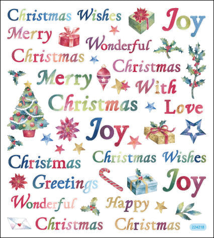 Tattoo King Sticker King Stickers - Christmas Wishes