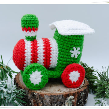 Crochet Christmas Train