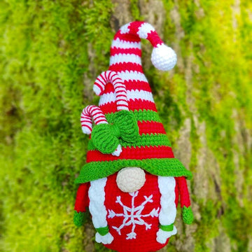 Christmas gnome girl
