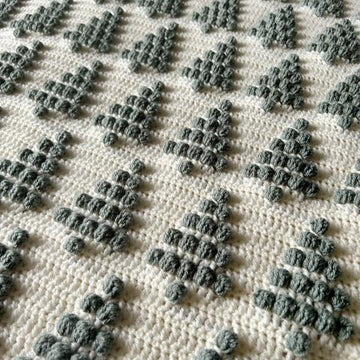 Little Christmas Trees Blanket