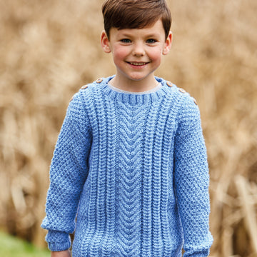 Jumper in Hayfield Bonus Aran 100g - 2506 - Leaflet