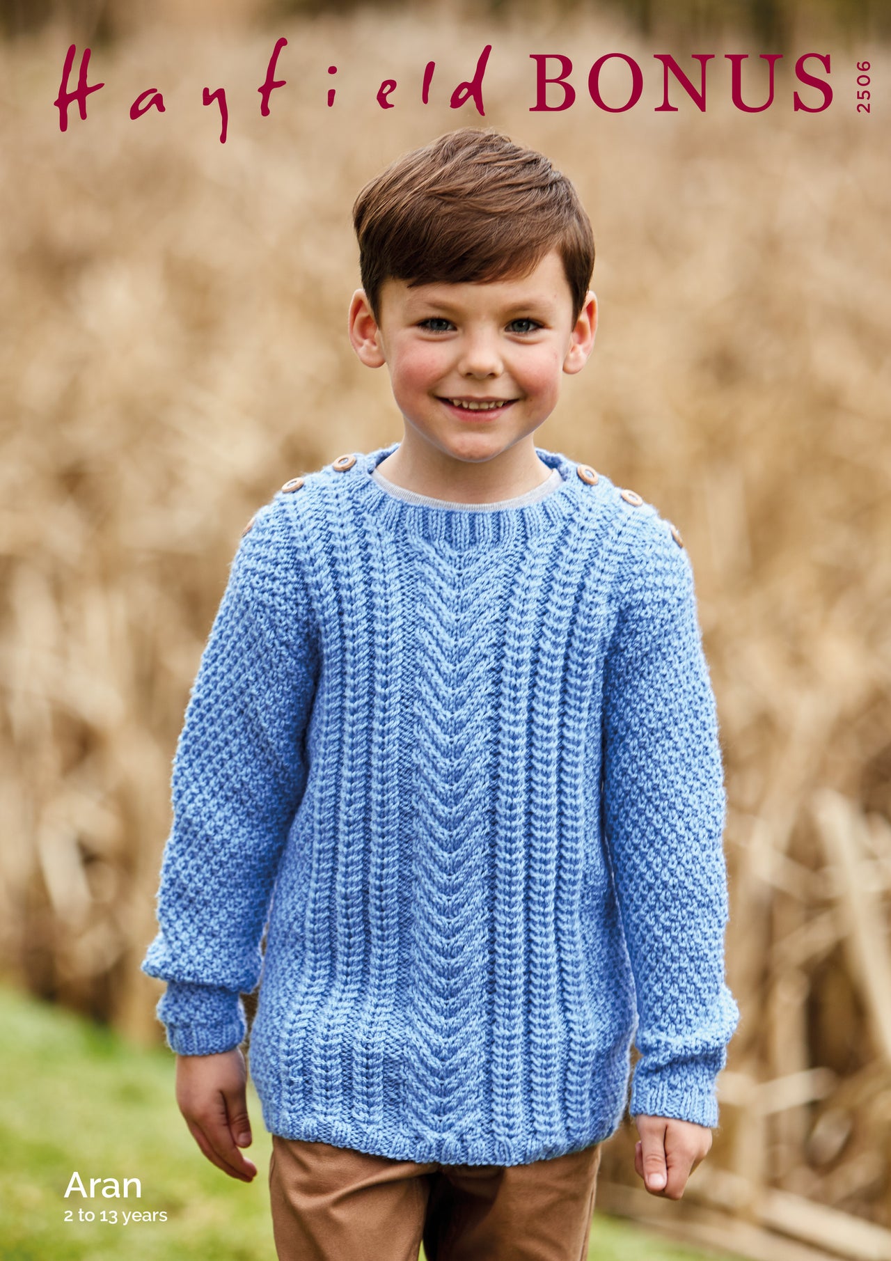 Jumper in Hayfield Bonus Aran 100g - 2506 - Leaflet