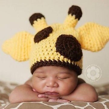 Baby Giraffe Hat Pants Diaper Cover - Bailey Set