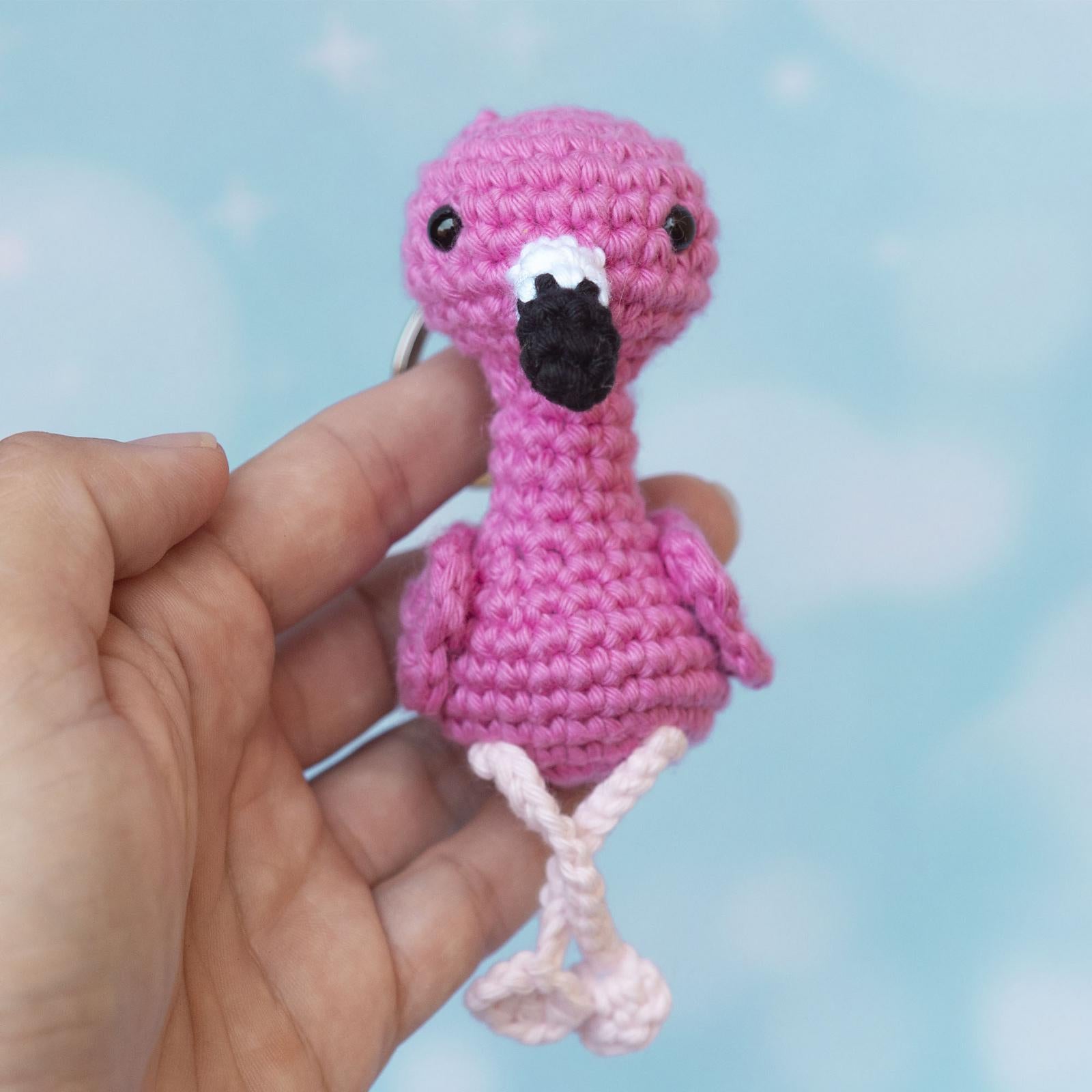 Exotic birds keychain