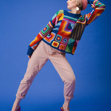Warhol/ Pop Patch Jumper
