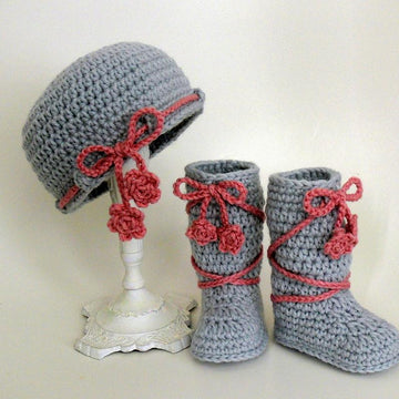 Baby Hat and Booties