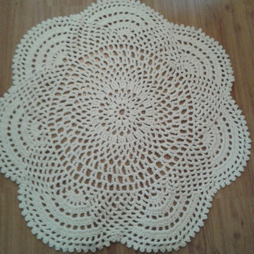 Open Flower Rug