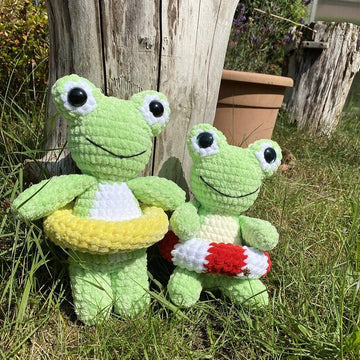 Frog with Floatie