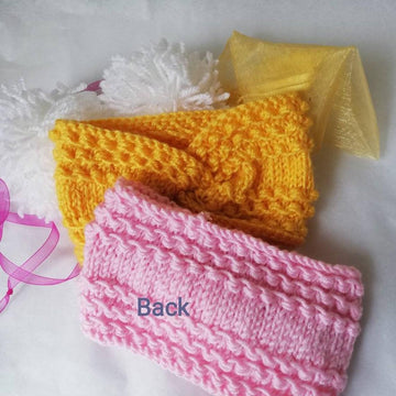 Rosytwist headband