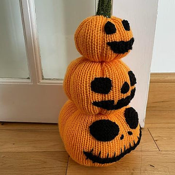 Pumpkin Stack Doorstop